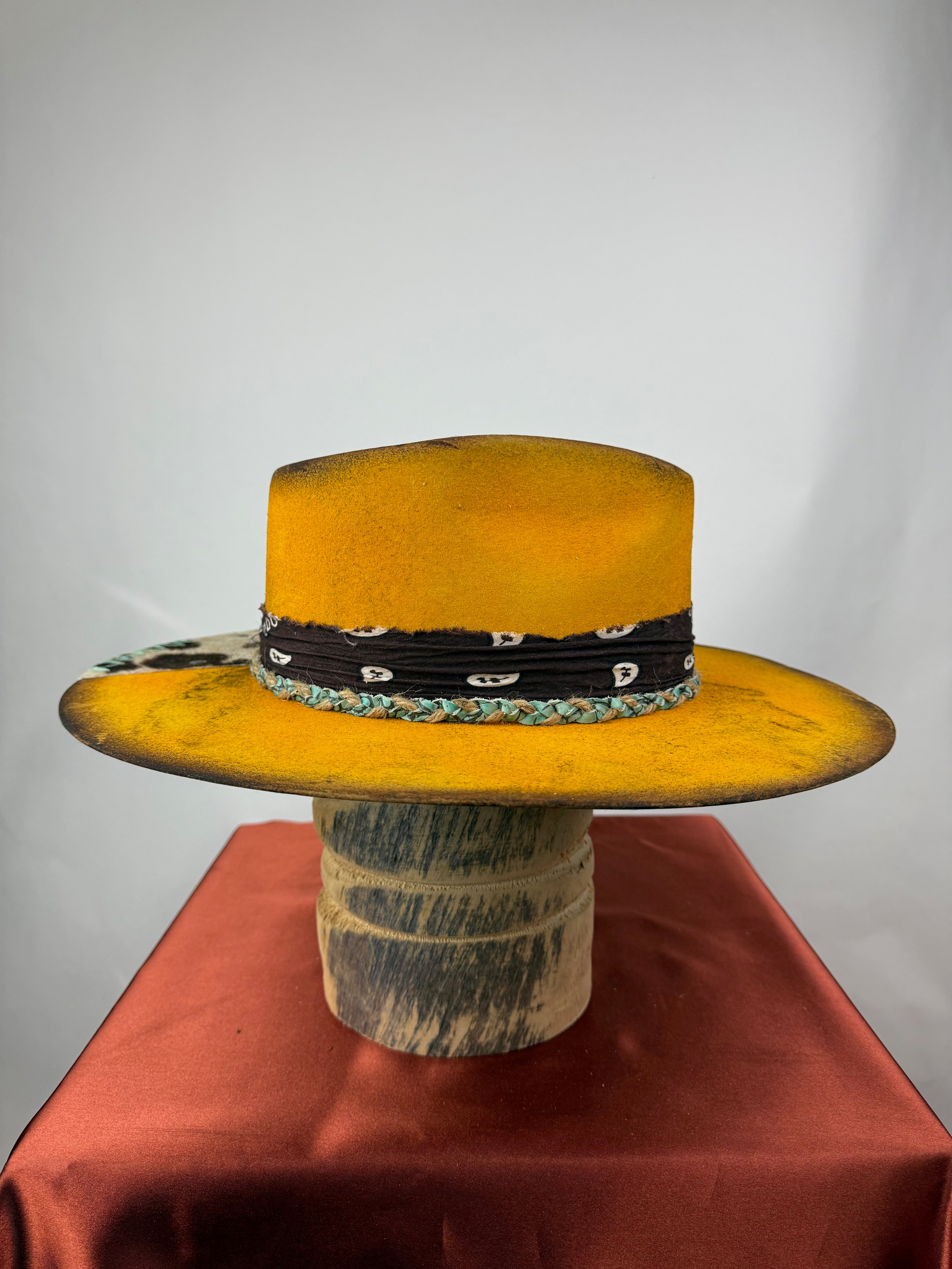 Yellow Cowhide Road Warrior