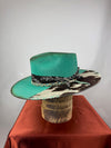 Turquoise Cowhide Road Warrior