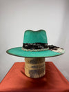 Turquoise Cowhide Road Warrior