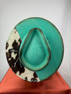 Turquoise Cowhide Road Warrior