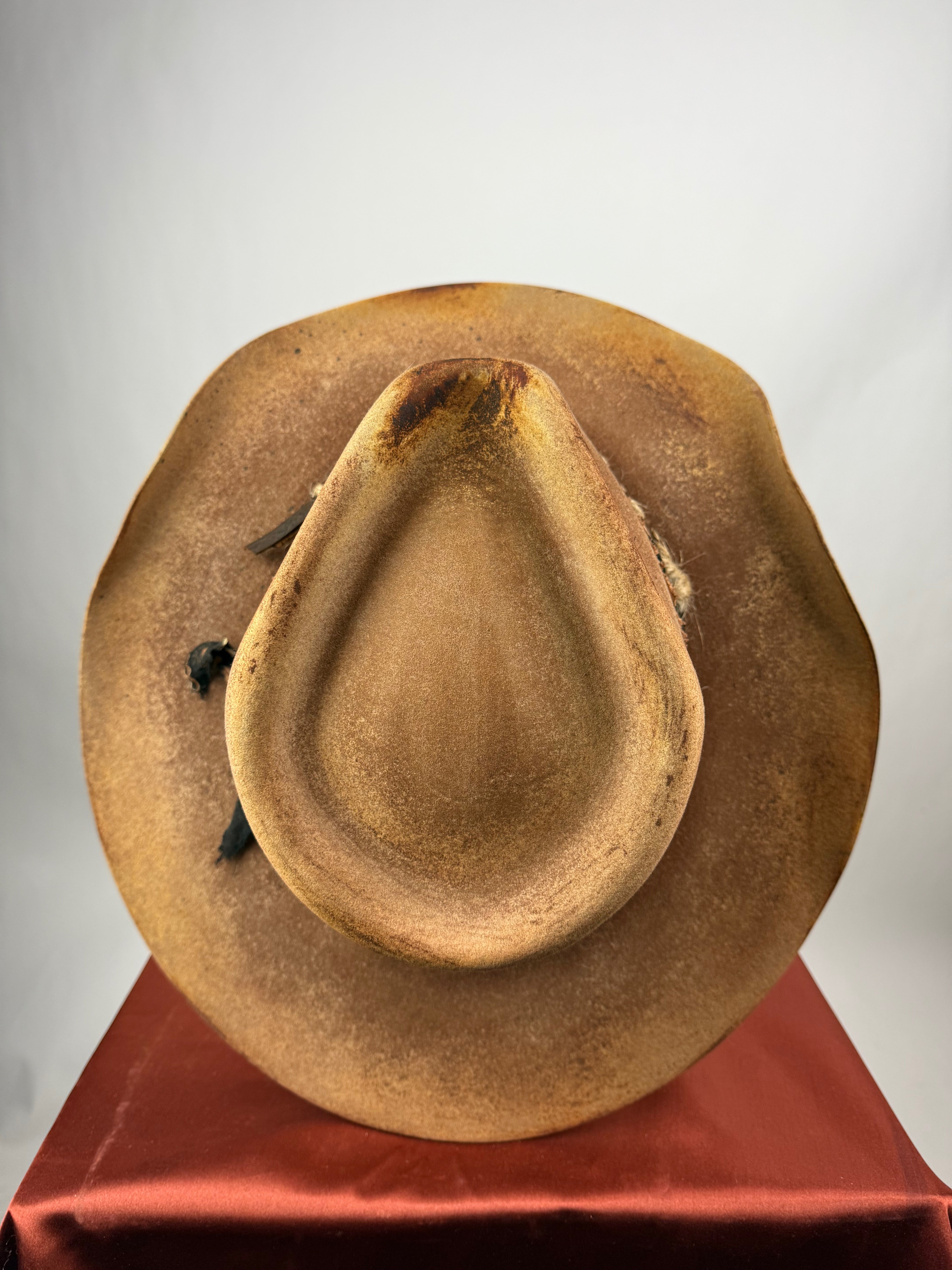 Brown and Black Distressed Western