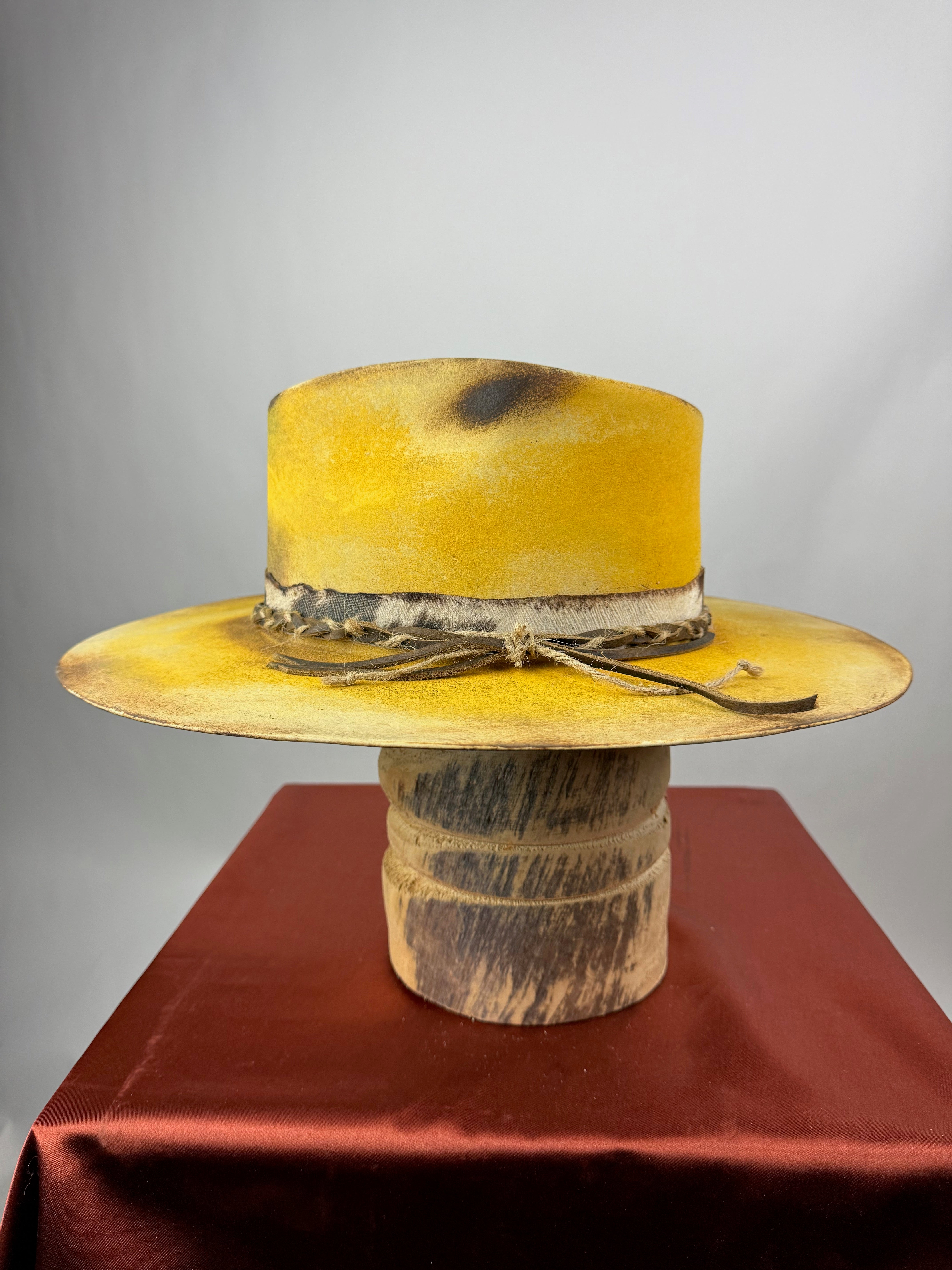 Yellow Cowhide Road Warrior