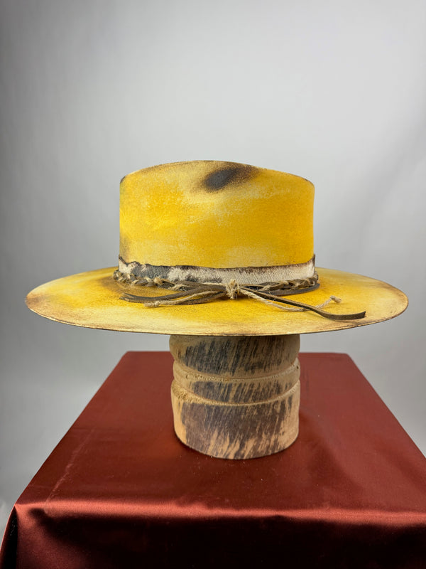 Yellow Cowhide Road Warrior