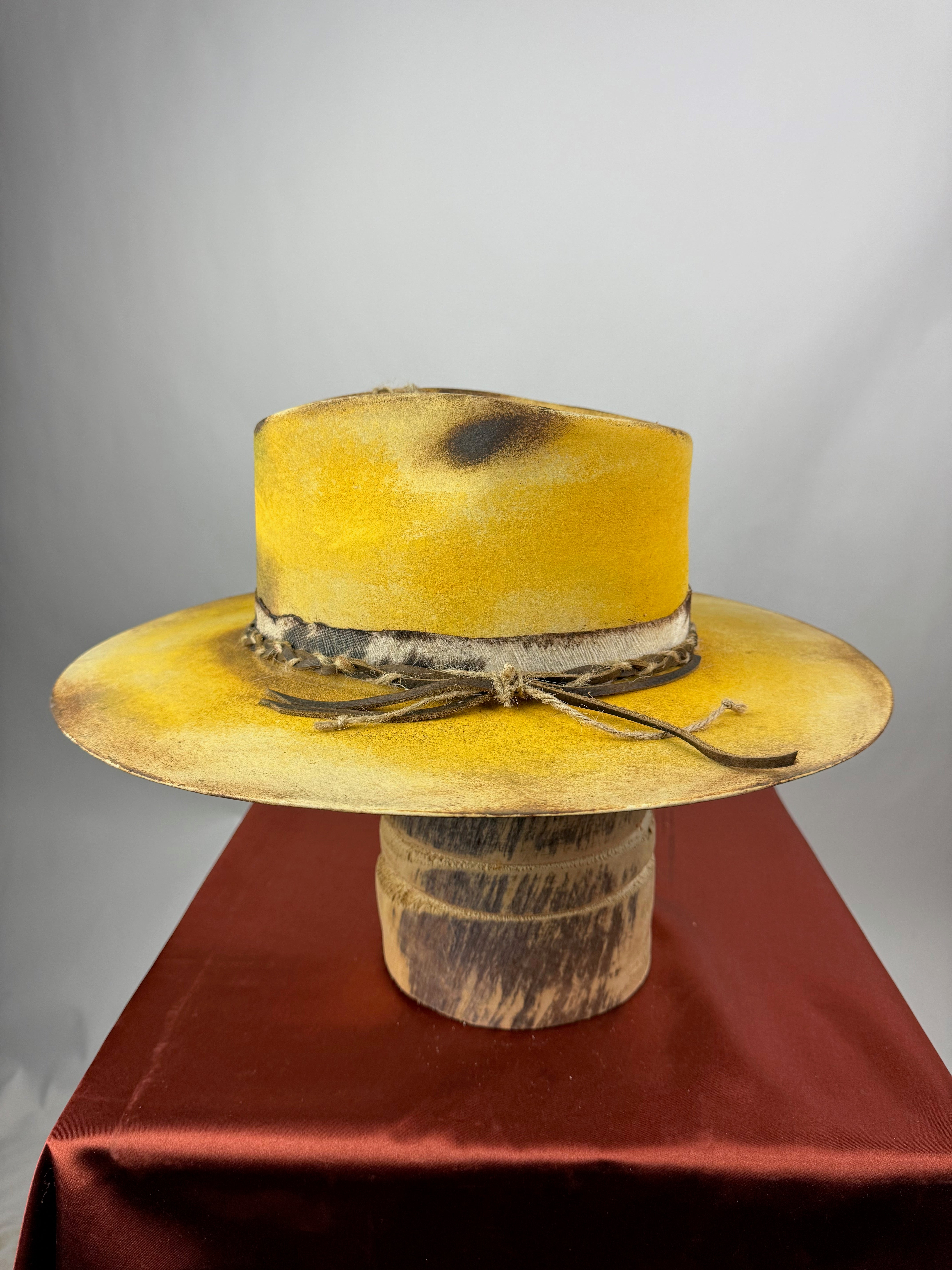 Yellow Cowhide Road Warrior