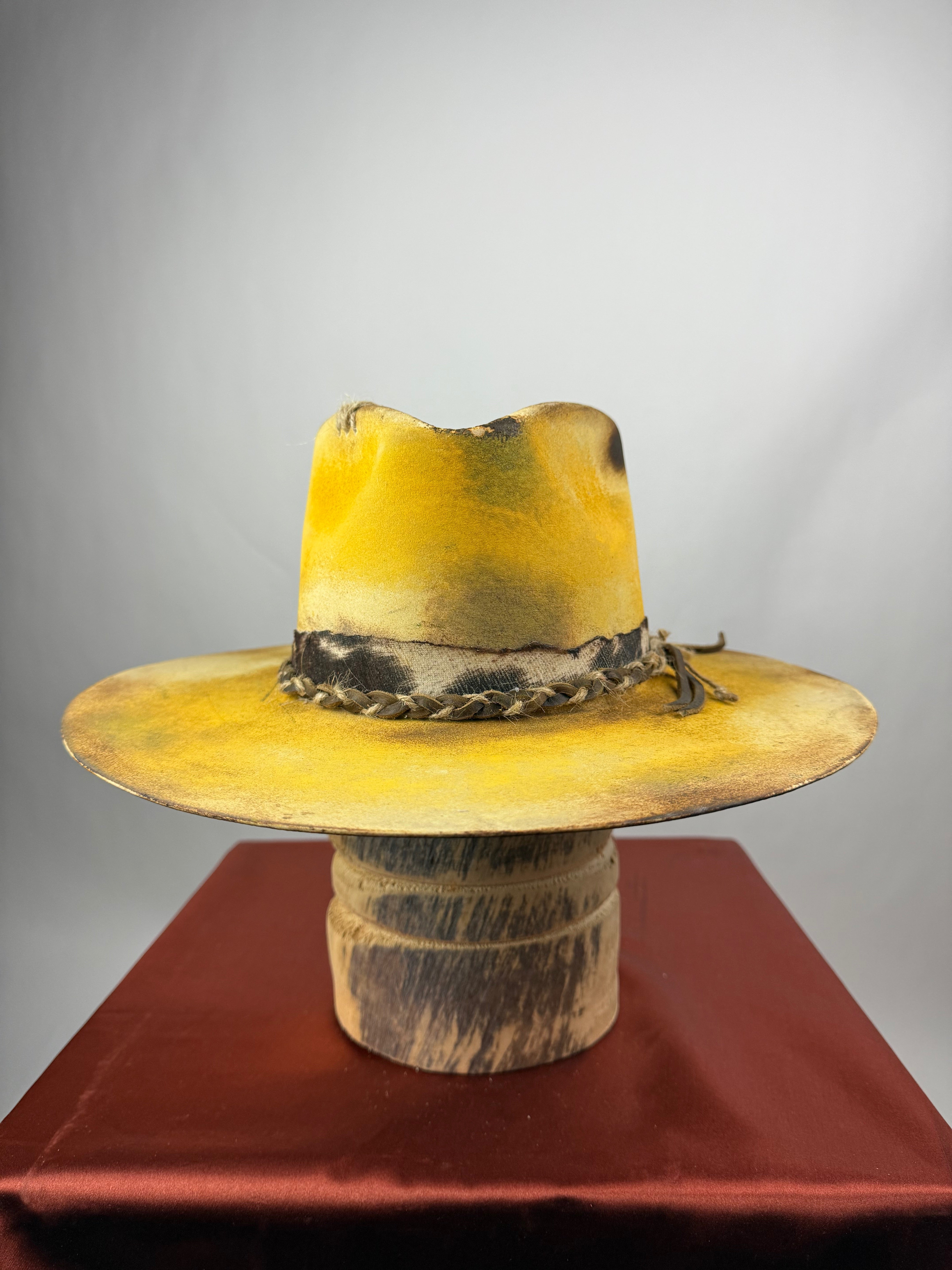 Yellow Cowhide Road Warrior