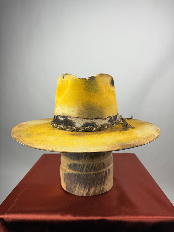 Yellow Cowhide Road Warrior