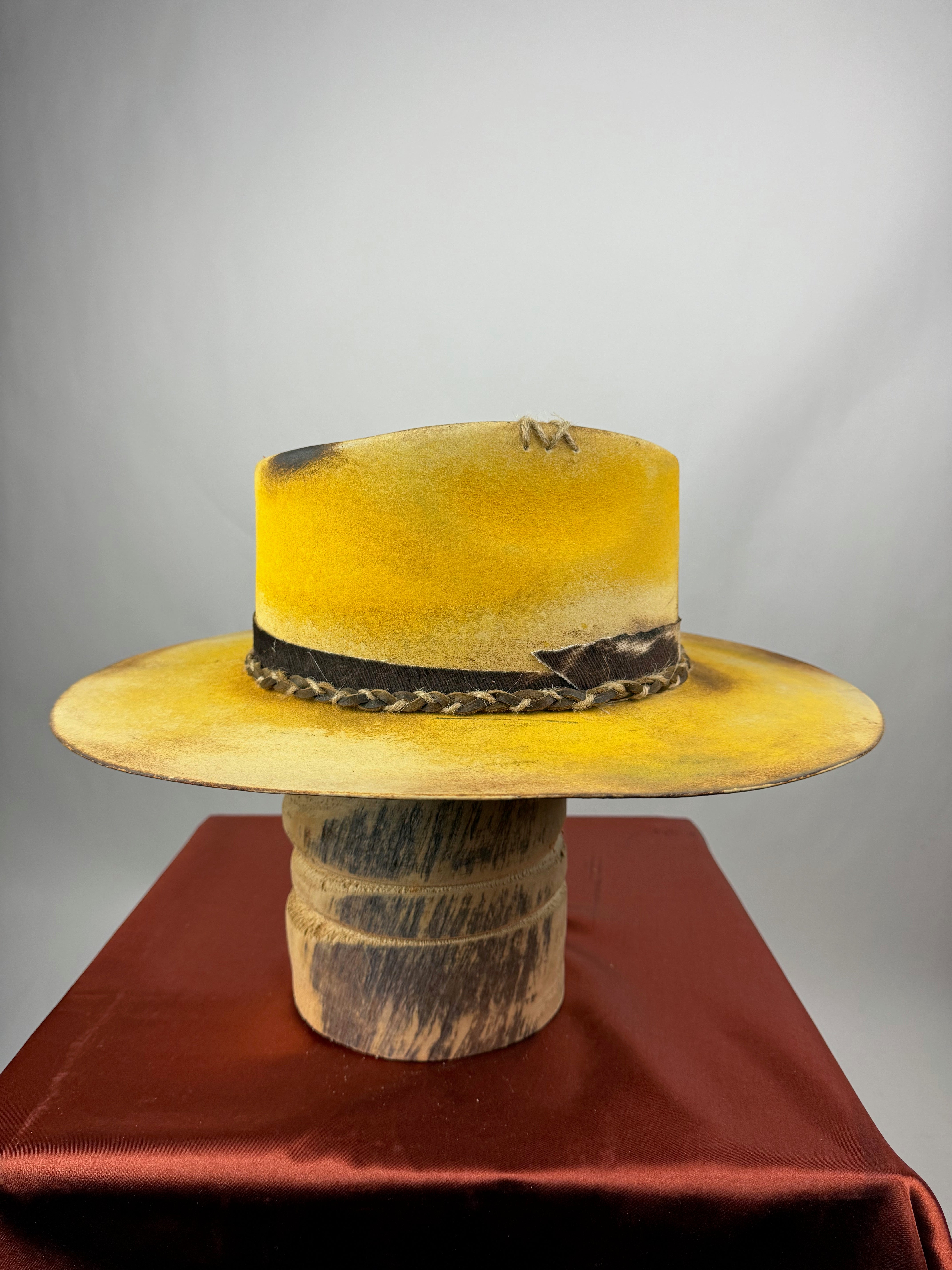 Yellow Cowhide Road Warrior