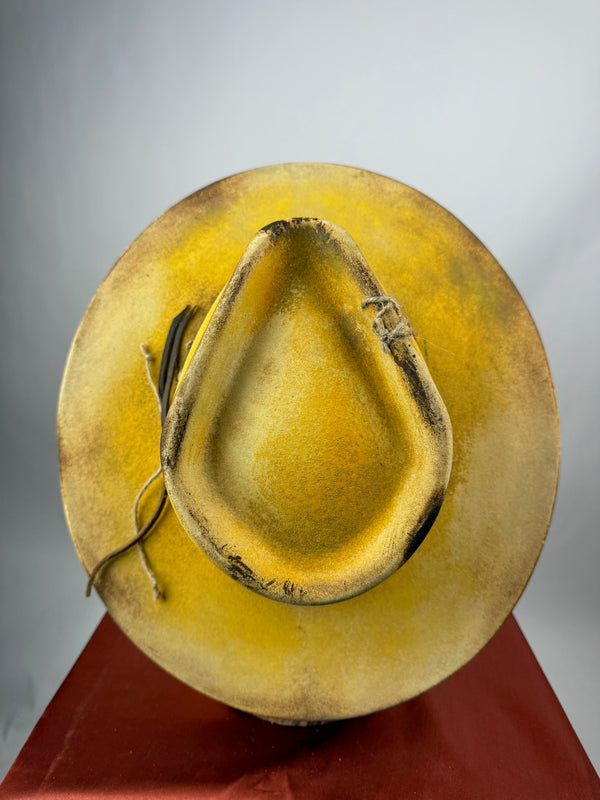 Yellow Cowhide Road Warrior