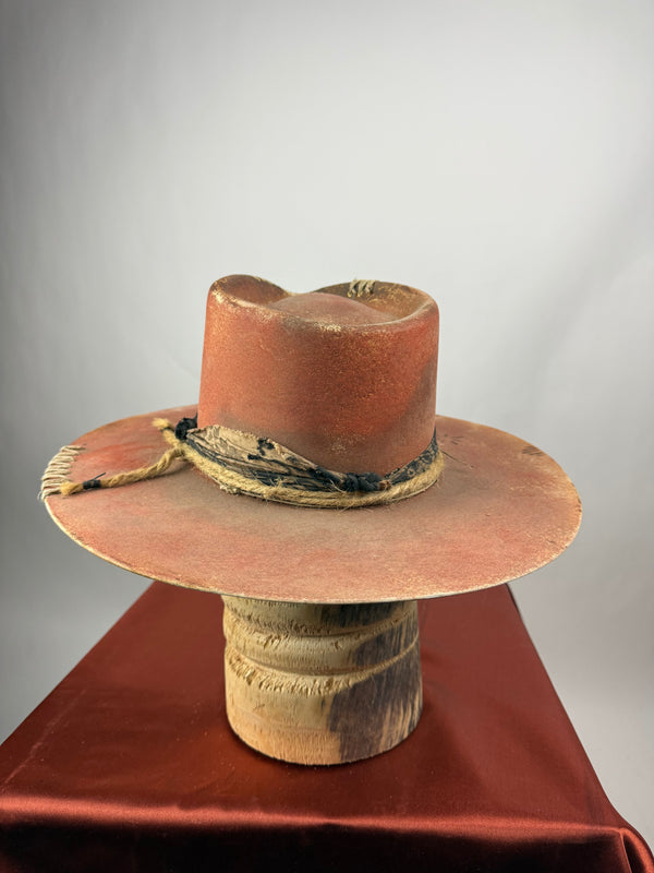 Orange Distressed Road Warrior