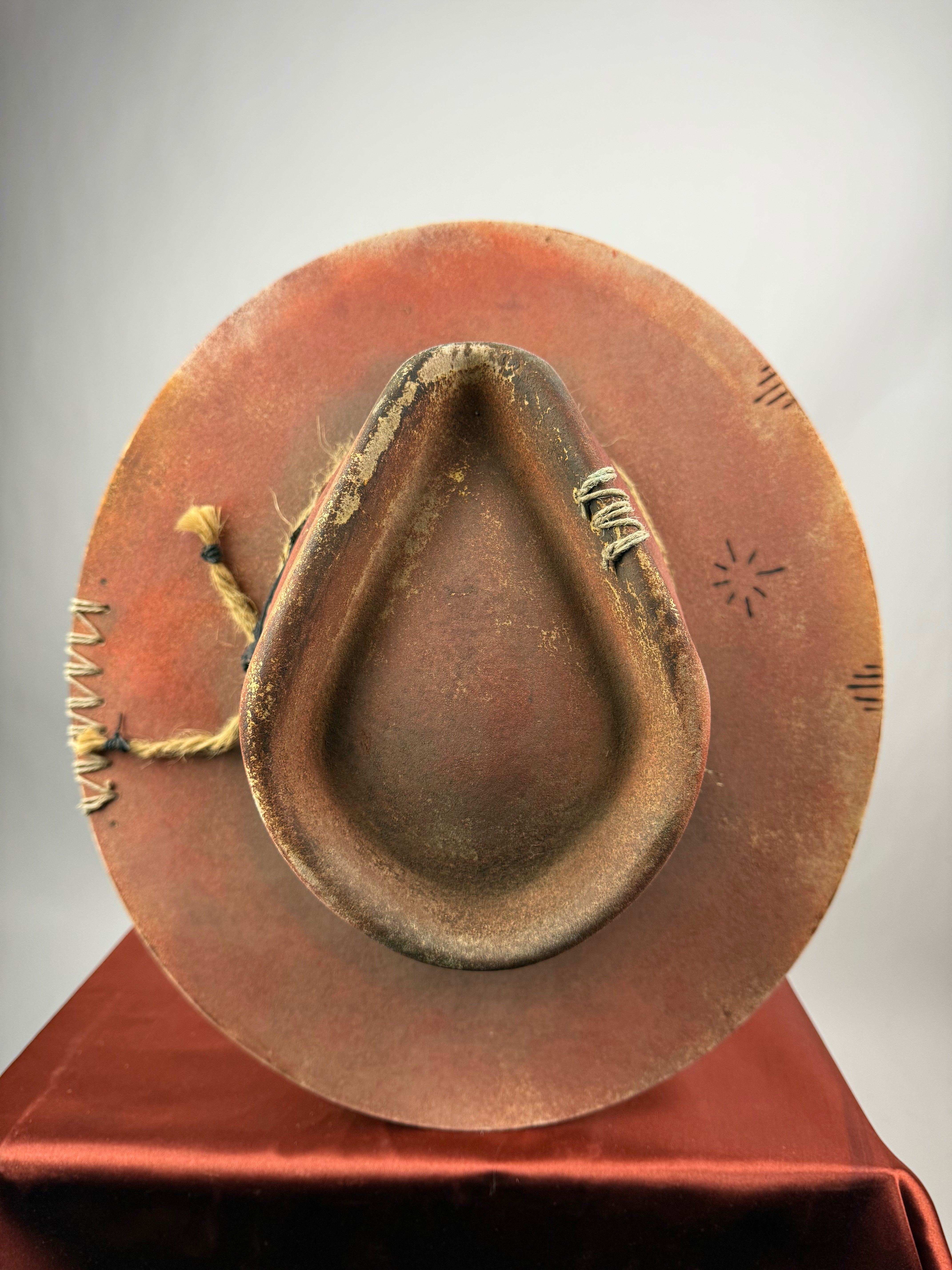 Orange Distressed Road Warrior