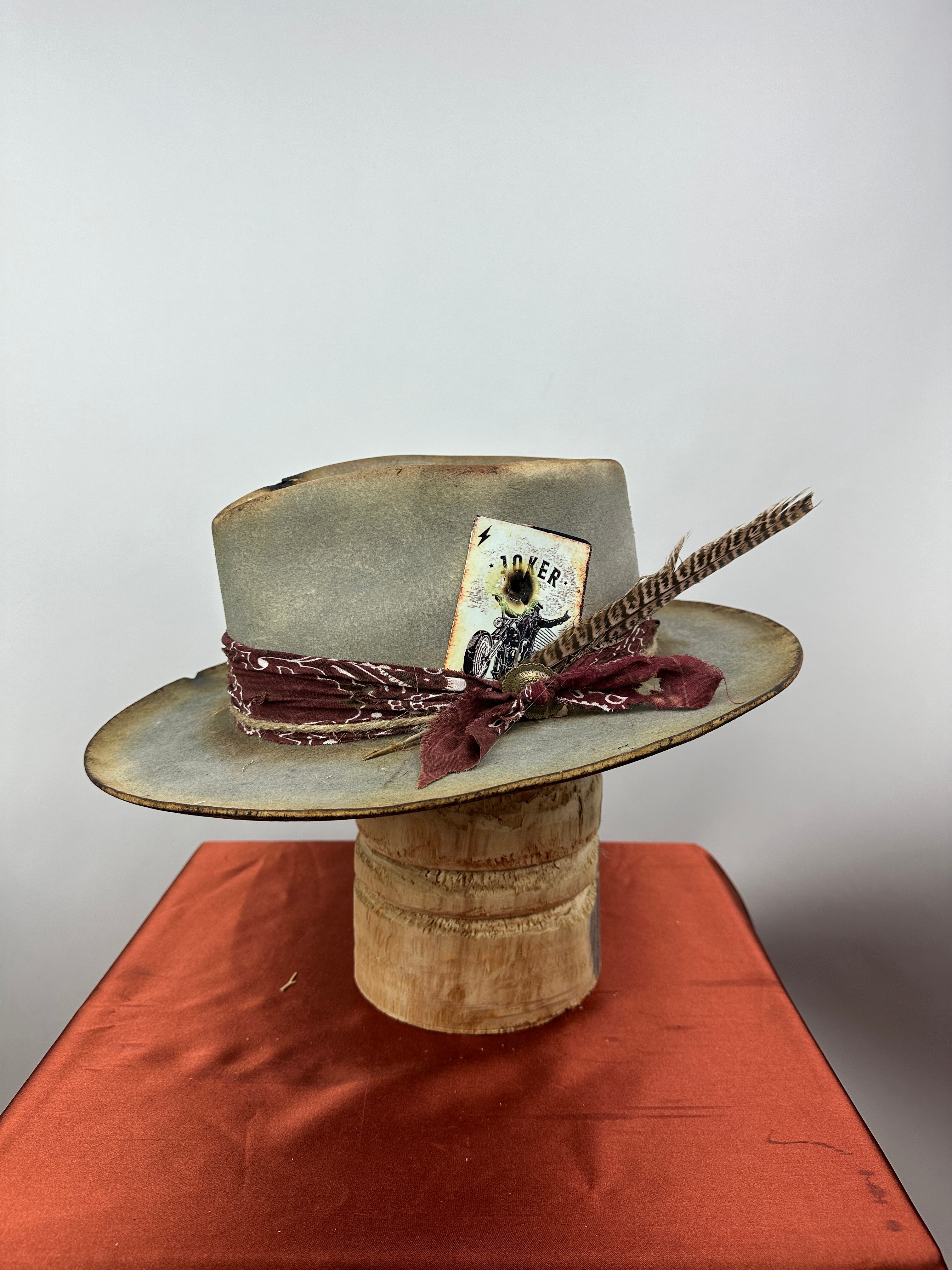 Distressed Short Brim Road Warrior