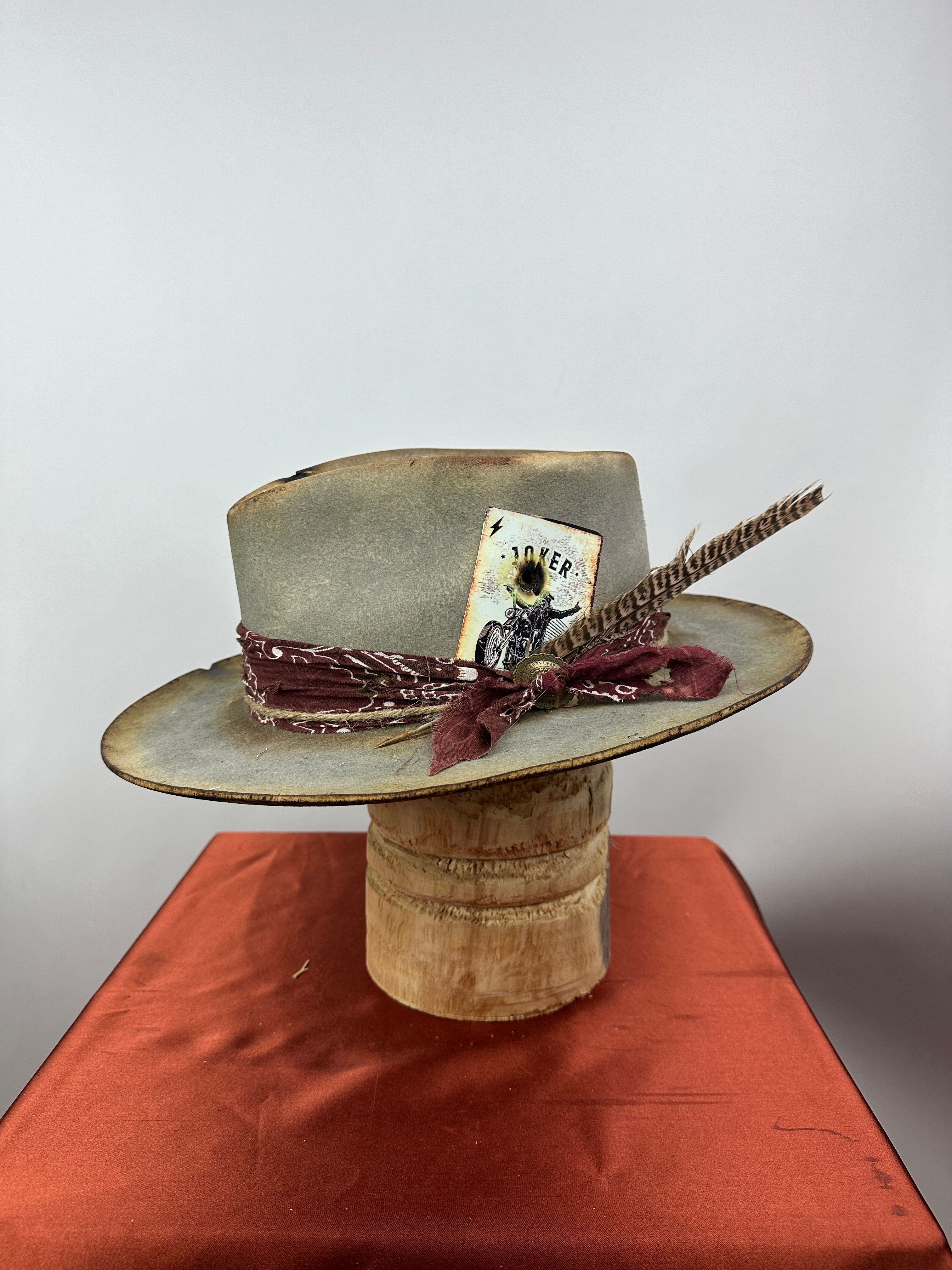 Distressed Short Brim Road Warrior